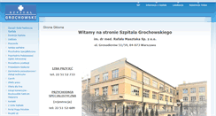Desktop Screenshot of grochowski.com.pl