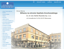 Tablet Screenshot of grochowski.com.pl